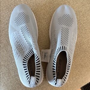 Light Gray Women's Slip-On Athletic Shoes